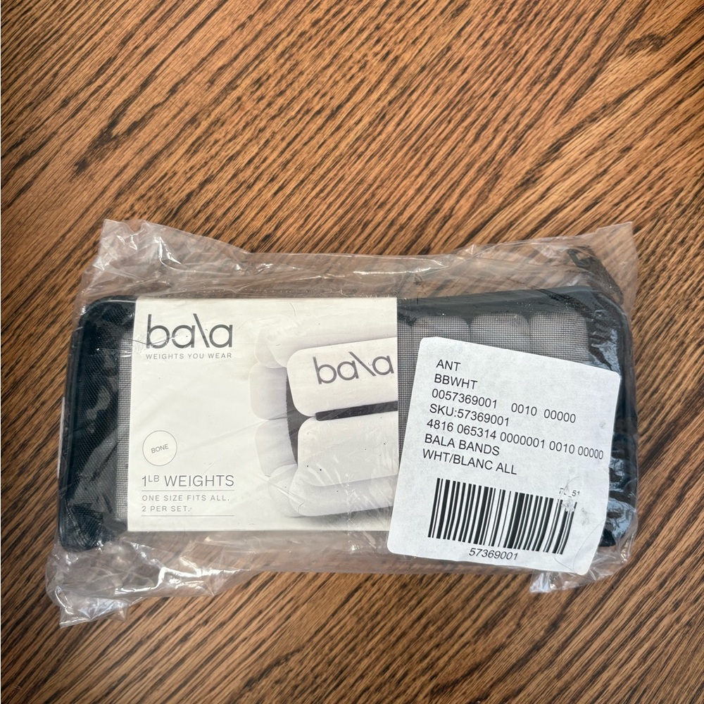 Bala Bangles in Bone. Never used. Still in package